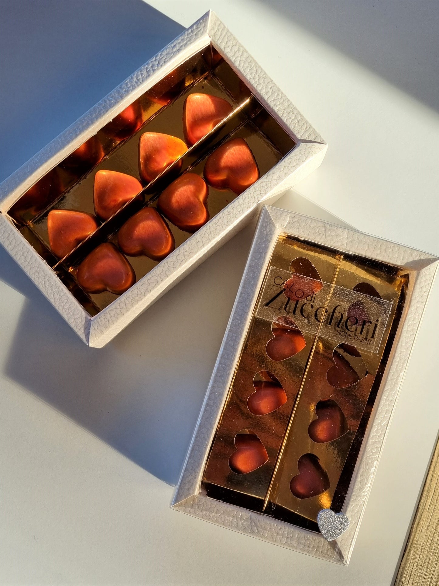 Cioccolatini bianchi San Valentino