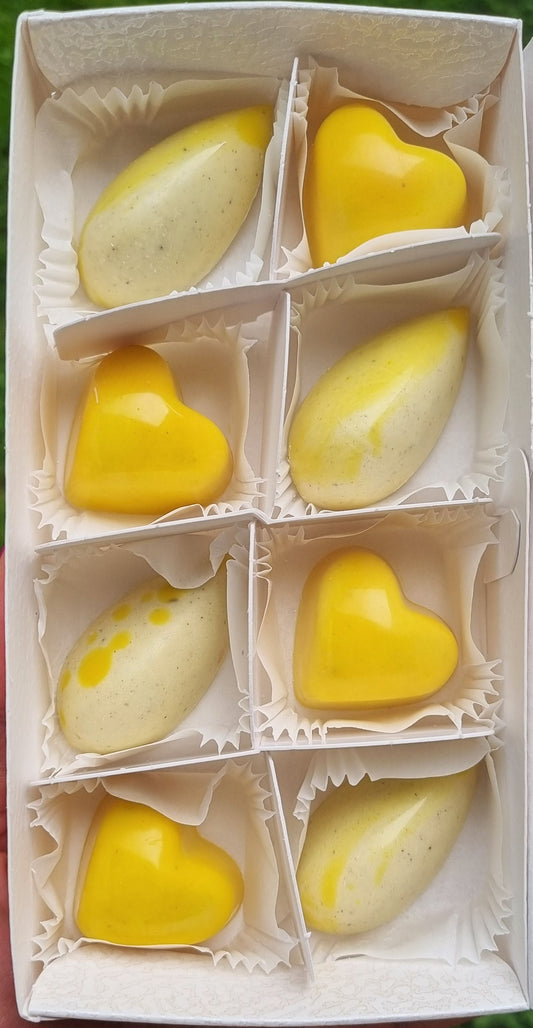 Cioccolatini al limone e alla liquirizia
