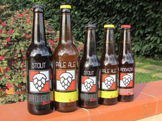 Scatole da 6 birre del Birrificio Agricolo Baldi